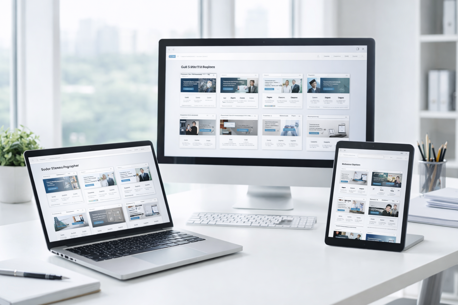 Website Templates for Court Reporters